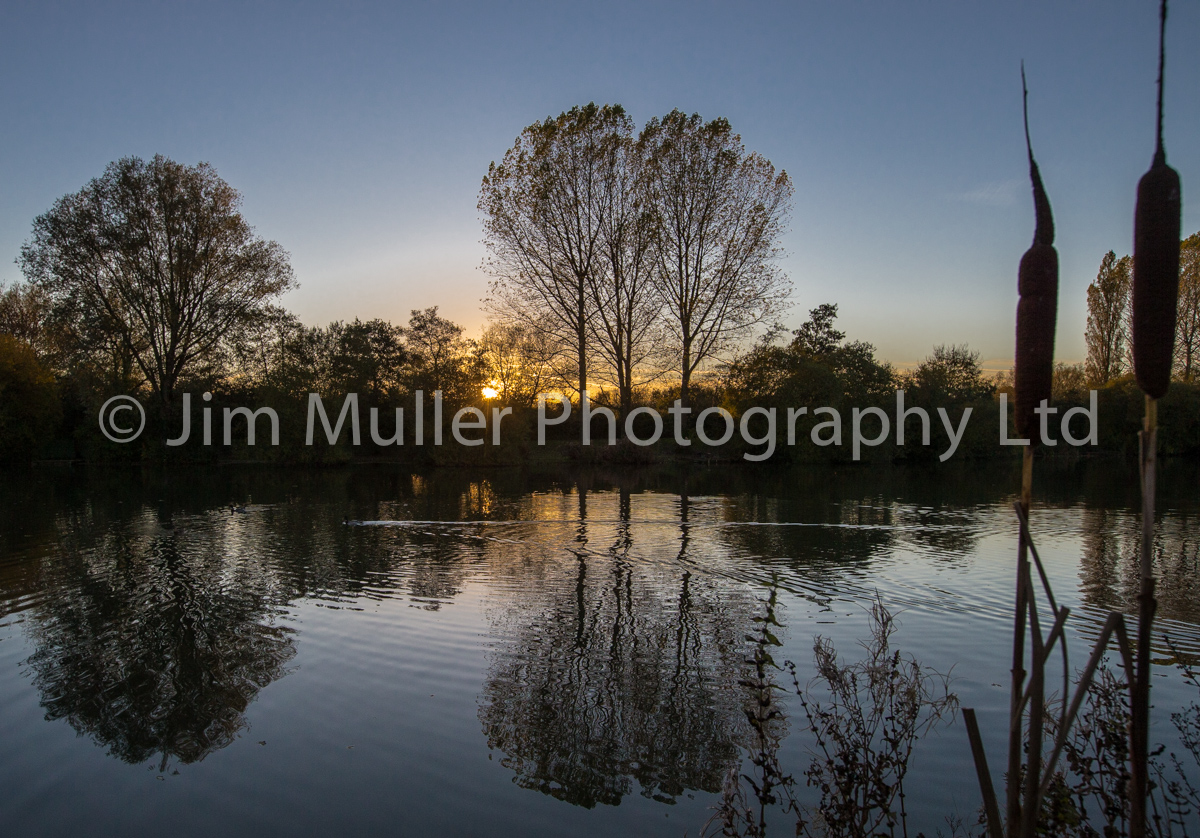 Sunset over St James Lake (1)