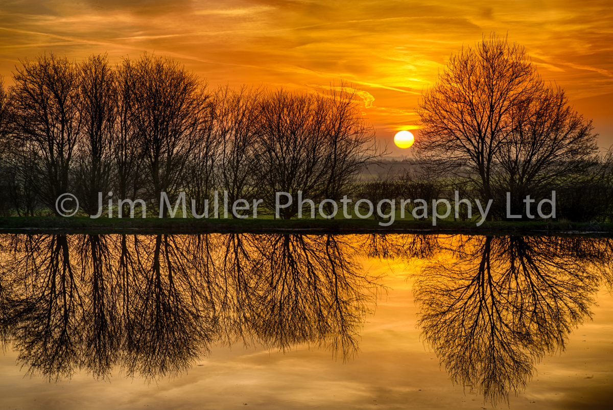 Fish Ponds Sunset